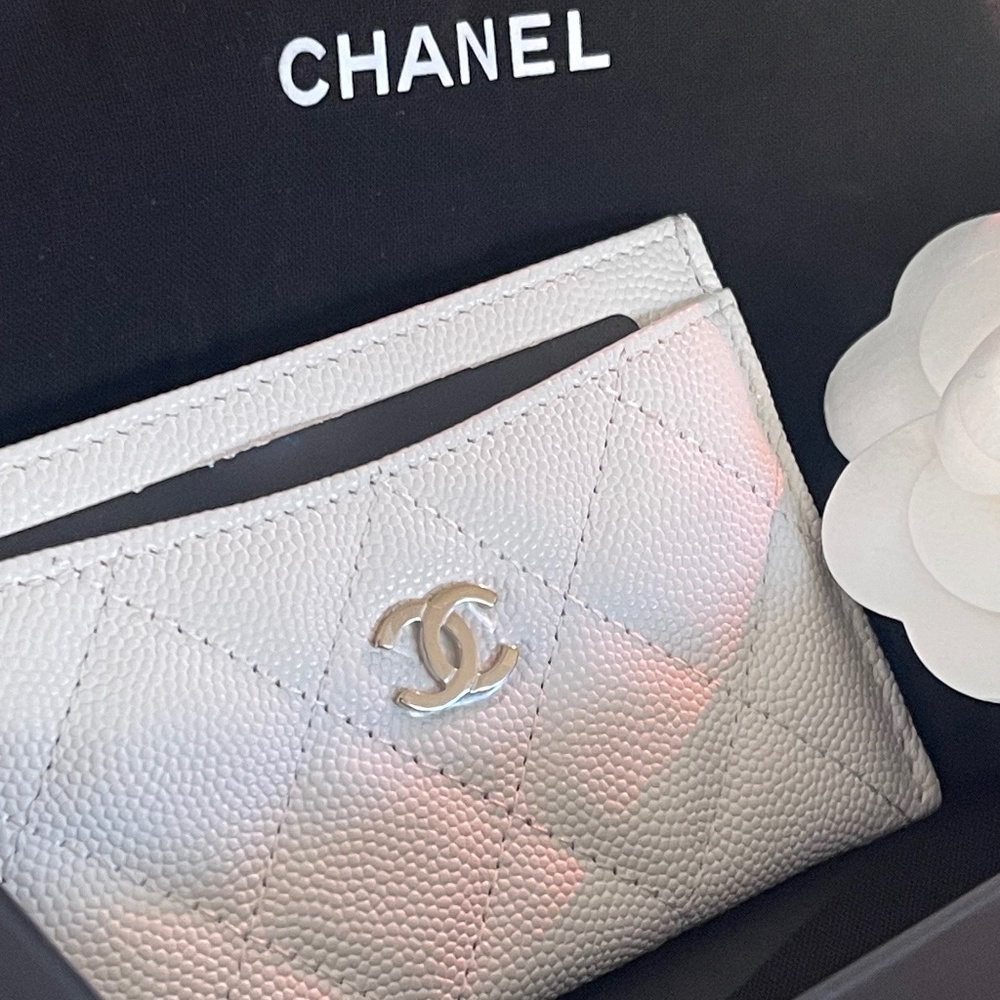 Chanel card holder